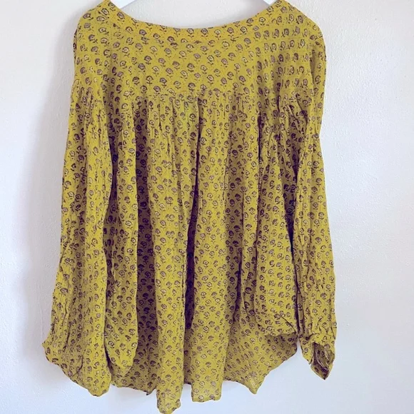 NWT Anthropologie Pilcro The Sidney Printed Batwing Blouse 2X - Picture 10 of 10